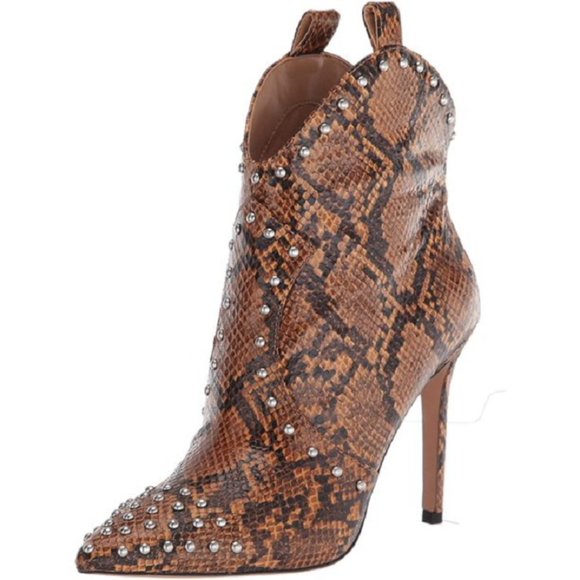 Jessica Simpson Shoes - Jessica Simpson Womens Pixillez 2 Calf Hair Pointed Toe Ankle Boots 11